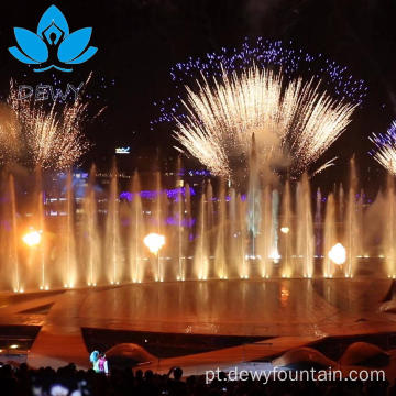 Musical Dancing Screen Laser Water Show Outdoor